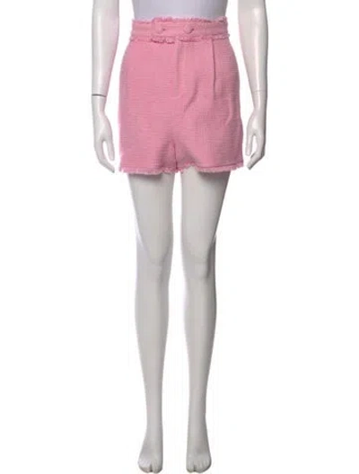 Pre-owned Cinq À Sept Mini Shorts In Pink