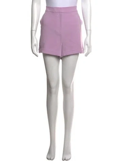 Pre-owned Cinq À Sept Mini Shorts In Purple