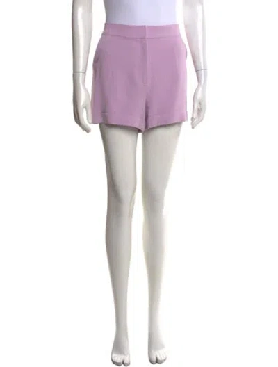 Pre-owned Cinq À Sept Mini Shorts In Purple