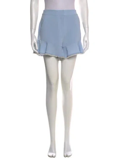 Pre-owned Cinq À Sept Mini Shorts W/ Tags In Blue