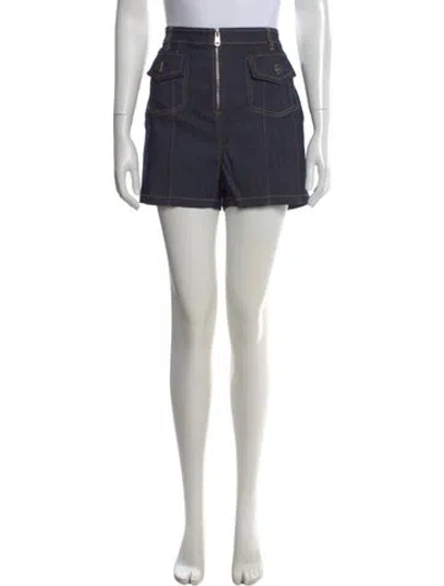 Pre-owned Cinq À Sept Mini Shorts W/ Tags In Blue