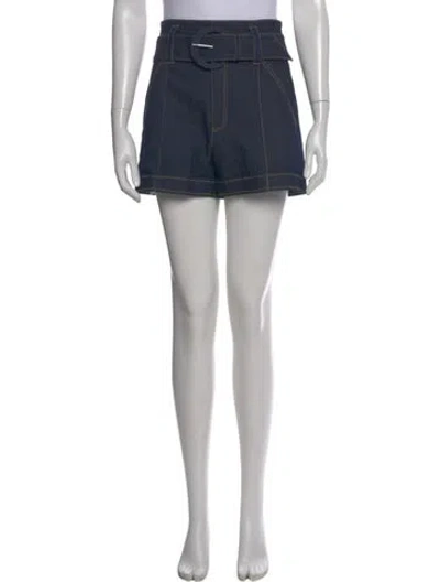 Pre-owned Cinq À Sept Mini Shorts W/ Tags In Blue