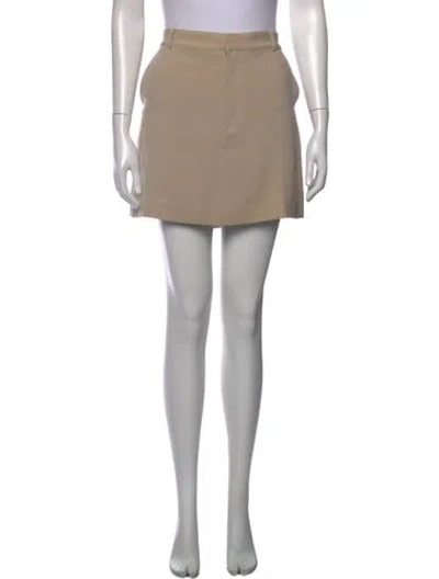 Pre-owned Cinq À Sept Mini Shorts W/ Tags In Neutral