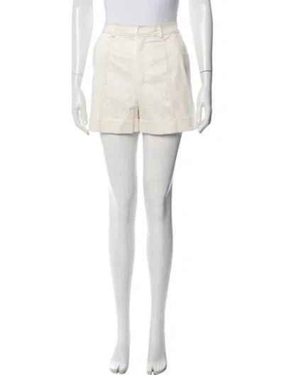 Pre-owned Cinq À Sept Mini Shorts W/ Tags In White