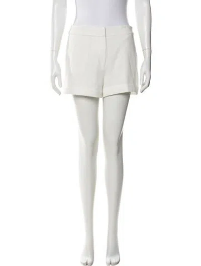 Pre-owned Cinq À Sept Mini Shorts In White
