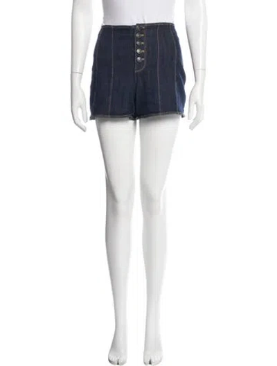 Pre-owned Cinq À Sept Mini Shorts In White