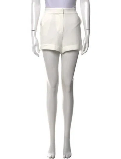 Pre-owned Cinq À Sept Mini Shorts In White