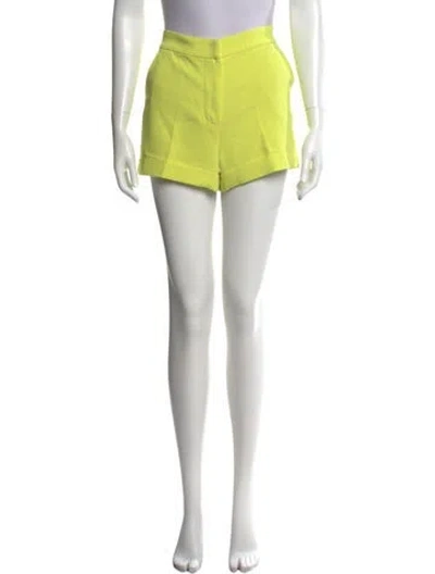 Pre-owned Cinq À Sept Mini Skirt In Green