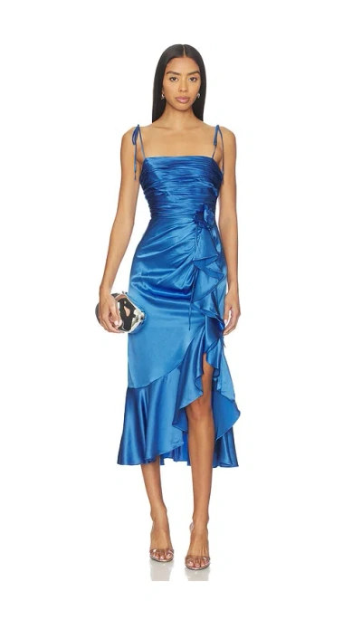 Cinq À Sept Mireya Dress In Blue