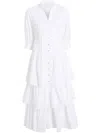 Cinq À Sept Montey Midi Dress In White