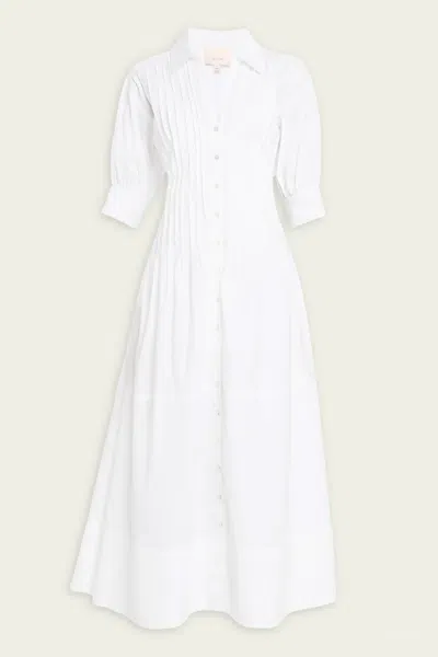 CINQ À SEPT MONTY DRESS IN WHITE