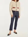 Cinq À Sept Cinq A Sept Naia Faux Shearling Jacket In Multi