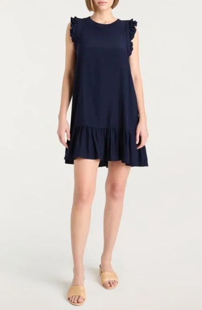 Cinq À Sept Nila Ruffle Hem Silk Dress