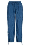 Cinq À Sept Cinq A Sept Nitsan Parachute Pants In Blue Corn