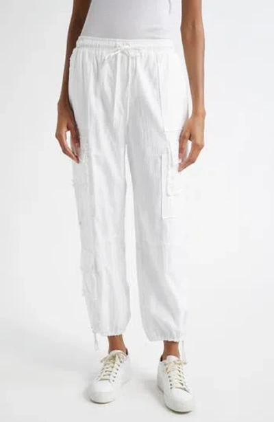 CINQ À SEPT CINQ À SEPT NITSAN RUFFLE TRIM PARACHUTE PANTS