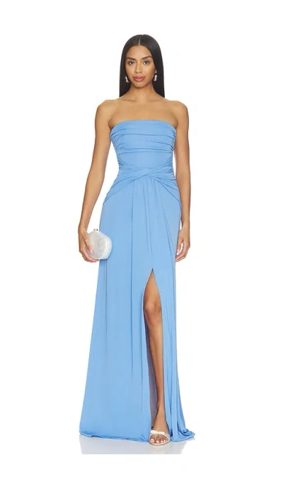 Cinq À Sept Olena Gown In Blue
