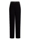 Cinq À Sept Olga Studded Trousers In Black