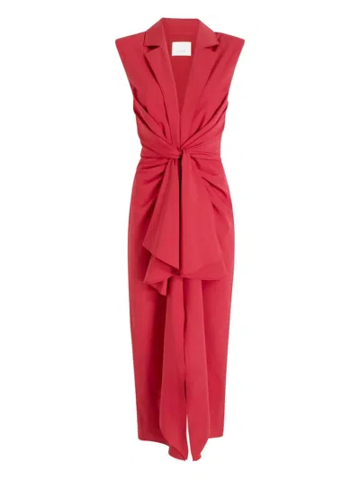 Cinq À Sept Padma Dress In Red