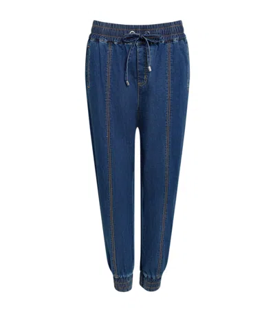 Cinq À Sept Paige Bootcut Jeans In Blue