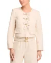 Cinq À Sept Cinq A Sept Paige Brushed Twill Jacket In Oatmilk