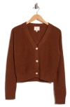 Cinq À Sept Palmer V-neck Cardigan In Brown