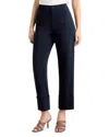 Cinq À Sept Pamela Tailored Crop Pants In Navy