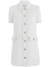 Cinq À Sept Pammy Mini Dress In Gardenia