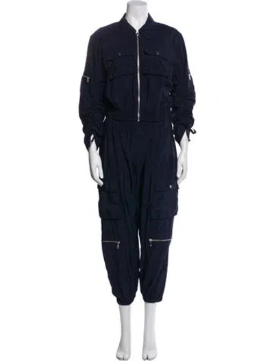 Pre-owned Cinq À Sept Pant Set In Blue