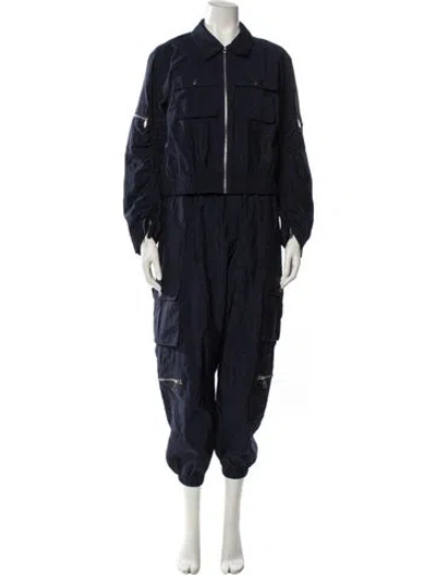 Pre-owned Cinq À Sept Pant Set In Blue