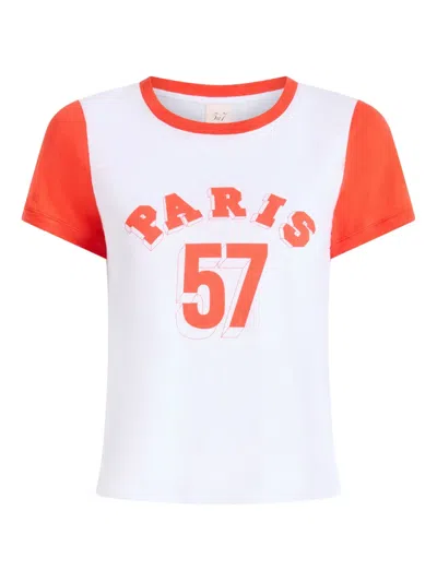 Cinq À Sept Paris 57 T-shirt In White