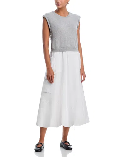 Cinq À Sept Cinq A Sept Parker Dress In Gray