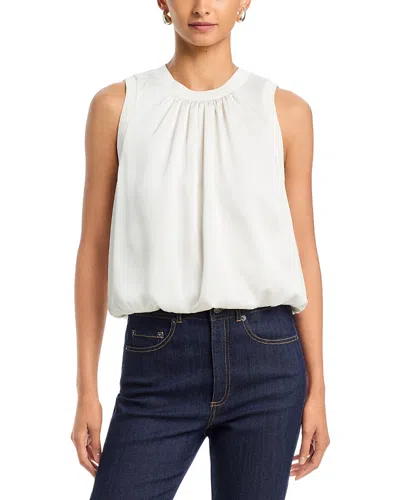 Cinq À Sept Cinq A Sept Peia Bubble Hem Top In White