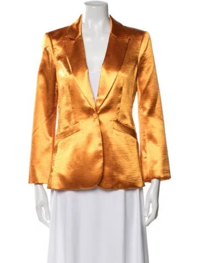 Pre-owned Cinq À Sept Printed Blazer