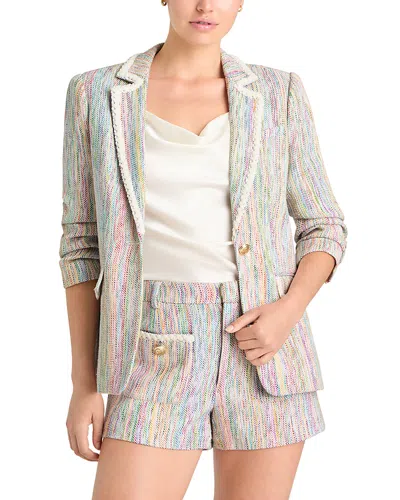 Cinq À Sept Cinq A Sept Prism Tweed Khloe Blazer In Multi