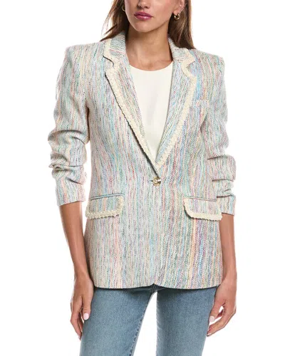 Cinq À Sept Prism Tweed Khloe Blazer In Multi