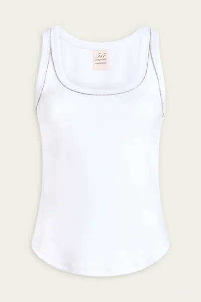 Cinq À Sept Quenta Top In White