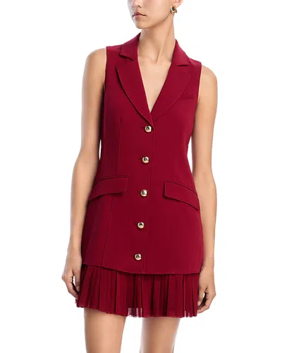 Cinq À Sept Cinq A Sept Regan Dress In Red