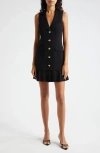 Cinq À Sept Regan Dress In Black In Black/black
