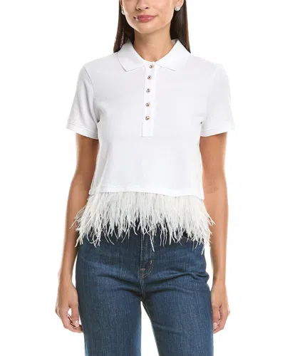 CINQ À SEPT REIGN PIQUE TOP