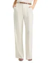 Cinq À Sept Cinq A Sept Rhinestone Belt Ester Pants In Ivory