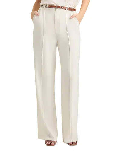Cinq À Sept Cinq A Sept Rhinestone Belt Ester Pants In Ivory