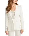 Shop Cinq À Sept Rhinestone Pin Cheyenne Blazer