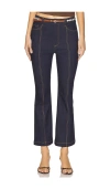 Cinq À Sept Rhinestone Shannon Pant In Navy