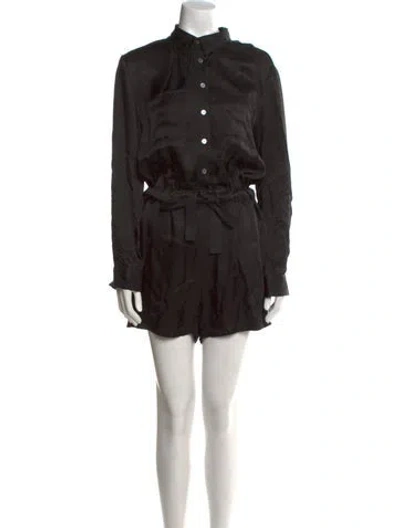 Pre-owned Cinq À Sept Romper In Black
