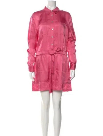 Pre-owned Cinq À Sept Romper In Pink