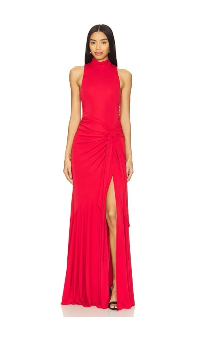 Cinq À Sept Rori Gown In Candy Apple