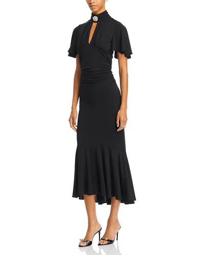 Cinq À Sept Rosita Midi Dress In Black