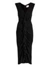 Cinq À Sept Cinq A Sept Jed Ruffled Dress In Black