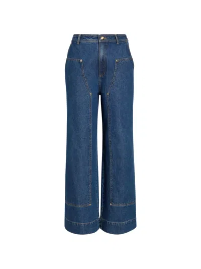 Cinq À Sept Cinq A Sept Ryker Jeans In Tide In Blue