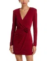 Cinq À Sept Cinq A Sept Saba Mini Dress In Red